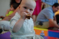 dsc_8178.jpg Devin enjoys his first grilled cheese sandwich