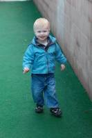 dsc_5909.jpg Devin walking to day care.  Today is his first day in the Toddler Room.