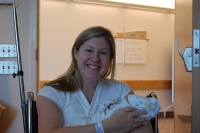 dsc_1916.jpg Jonalyn gets ready to be wheeled out of the hospital.